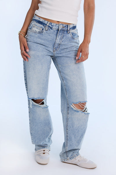 AERO High Rise Baggy Jeans – Bluenotes