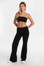 Leggings à ceinture repliable à jambes larges thumbnail 4