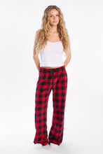 Pantalon pyjama pelucheux imprimé à cordon serrage en sergé AERO thumbnail 5