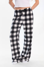 Pantalon pyjama pelucheux imprimé à cordon serrage en sergé AERO thumbnail 6