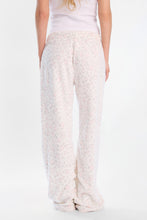 Pantalon pyjama pelucheux imprimé à cordon serrage en sergé AERO thumbnail 12