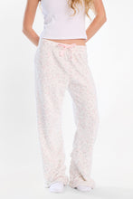 Pantalon pyjama pelucheux imprimé à cordon serrage en sergé AERO thumbnail 10