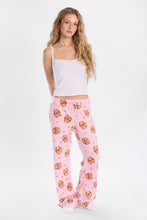 Pantalon pyjama pelucheux imprimé à cordon serrage en sergé AERO thumbnail 28