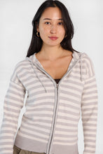 AERO Zip-Up Slouchy Sweater Hoodie thumbnail 3