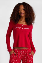 Aéropostale Graphic Super Soft Henley Pajama 2-Piece Set thumbnail 3