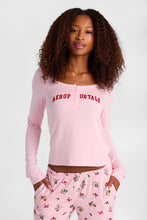 Aéropostale Graphic Super Soft Henley Pajama 2-Piece Set thumbnail 7