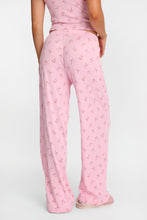Pantalon pyjama à jambes larges en tricot pointelle AERO thumbnail 12