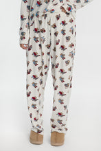 AERO Pajama Long Sleeve Tee & Velour Pajama Pants 2-Piece Gift Set thumbnail 3