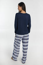 AERO Pajama Long Sleeve Tee & Velour Pajama Pants 2-Piece Gift Set thumbnail 11