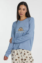AERO Pajama Long Sleeve Tee & Velour Pajama Pants 2-Piece Gift Set thumbnail 18