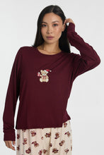 AERO Pajama Long Sleeve Tee & Velour Pajama Pants 2-Piece Gift Set thumbnail 26
