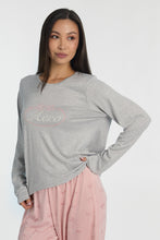 AERO Pajama Long Sleeve Tee & Velour Pajama Pants 2-Piece Gift Set thumbnail 31
