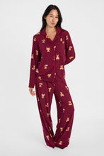 Holiday Graphic Super Soft Pajama Dad Shirt & Pants 2-Piece Set thumbnail 1