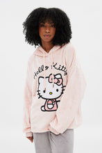 Hello Kitty Graphic Plush Pullover Hoodie thumbnail 1