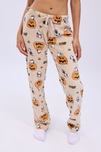 Peanuts Snoopy Pumpkin Printed Plush Pajama Pants thumbnail 1