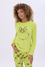 Ensemble pantalon et t-shirt pyjama imprimé The Grinch thumbnail 2