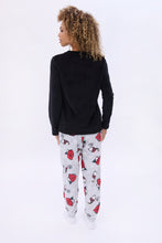 Peanuts Snoopy Puffer Jacket Printed Pajama Jogger And Tee Set thumbnail 4