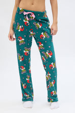 The Grinch Santa Stars Printed Pajama Pants thumbnail 1