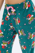 The Grinch Santa Stars Printed Pajama Pants thumbnail 4