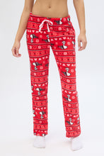 Peanuts Snoopy Snowflakes Printed Pajama Pants thumbnail 1