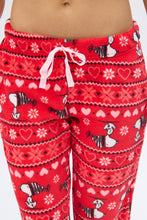 Peanuts Snoopy Snowflakes Printed Pajama Pants thumbnail 4