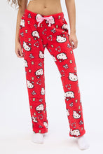 Hello Kitty Candy Cane Printed Pajama Pants thumbnail 1