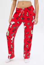 Peanuts Snoopy Wreath Printed Pajama Pants thumbnail 1