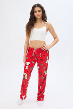 Peanuts Snoopy Wreath Printed Pajama Pants thumbnail 3