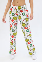 The Grinch Smirk Printed Pajama Pants thumbnail 1