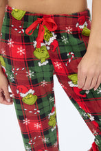 The Grinch Printed Plaid Pajama Pants thumbnail 4