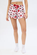 Hello Kitty Stockings Printed Pajama Shorts thumbnail 1