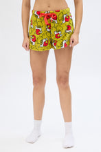 The Grinch Printed Pajama Shorts thumbnail 1