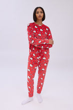 Hello Kitty Printed Velour Pajama Jogger And Tee Set thumbnail 1