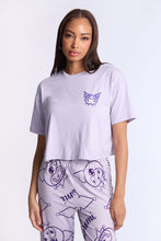 Kuromi Super Soft Pajama Tee And Pants 2-Piece Set thumbnail 6