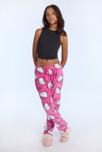 Pantalon pyjama pelucheux Hello Kitty rosette thumbnail 4
