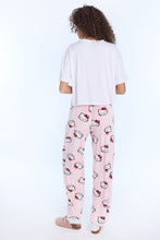 Hello Kitty Pajama Tee & Velour Pants 2-Piece Set thumbnail 4