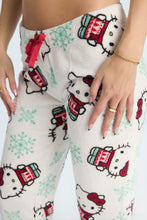 Hello Kitty Snowflakes Plush Pajama Pants thumbnail 2