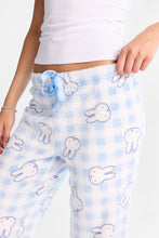 Miffy Plaid Plush Pajama Pants thumbnail 2
