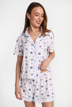 Cookie Monster Super Soft Pajama Dad Shirt & Shorts 2-Piece Set thumbnail 1