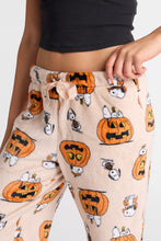 Peanuts Snoopy Pumpkin Plush Pajama Pants thumbnail 2
