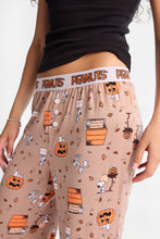 Peanuts Snoopy Pumpkins Super Soft Pajama Boxer Pants thumbnail 2