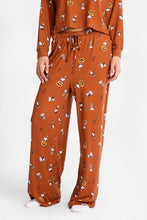 Peanuts Snoopy Pumpkins Super Soft Pajama Long Sleeve Top & Wide Leg Pants 2-Piece Set thumbnail 4