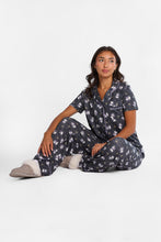 Ensemble chemise et pantalon pyjama coupe Dad Super Doux imprimé Vampire Peanuts Snoopy thumbnail 3