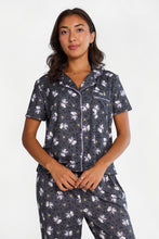 Ensemble chemise et pantalon pyjama coupe Dad Super Doux imprimé Vampire Peanuts Snoopy thumbnail 2