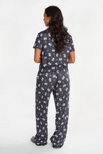 Ensemble chemise et pantalon pyjama coupe Dad Super Doux imprimé Vampire Peanuts Snoopy thumbnail 4