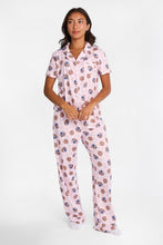 Ensemble chemise et pantalon pyjama coupe Dad Super Doux imprimé Cookie Monster thumbnail 1
