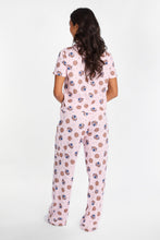 Ensemble chemise et pantalon pyjama coupe Dad Super Doux imprimé Cookie Monster thumbnail 4
