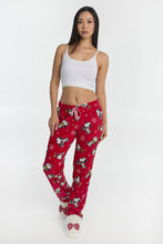 Peanuts Snooppy Snowflakes Plush Pajama Pants thumbnail 4