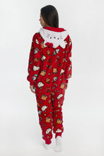Hello Kitty Candy Cane Hooded Onesie thumbnail 3