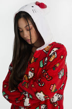 Hello Kitty Candy Cane Hooded Onesie thumbnail 2